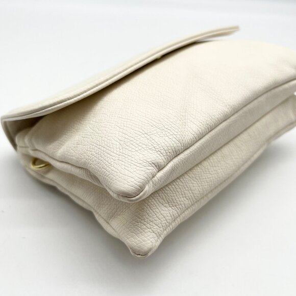 MINICAT Cream Faux Leather Multipocket Crossbody - Picture 6 of 12